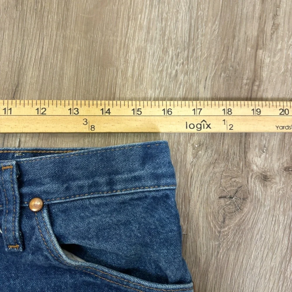 Wrangler Denim Blue Jeans 32x32 Cowboy Cut Straight Mens 936PWD Western